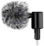 Puluz 8-pin condenser microphone with omnidirectional pickup pattern for mobile phones