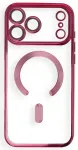 Electro Mag phone case with MagSafe support for iPhone 17 Pro Max | iPhone 18 Pro Max red