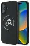Karl Lagerfeld Liquid Silicone K&CH Heads MagSafe Case Aizsargapvalks priek&scaron; Apple iPhone 16