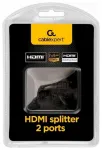 Gembird DSP-2PH4-03 HDMI sadalītājs 1.4, 2 porti / melns