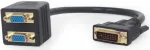 Gembird A-DVI-2VGA-01 DVI-I uz 2x VGA adapteris