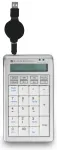 Klaviatūra BakkerElkhuizen keypad S-board 840, USB, silver / light gray - BNES840DNUM