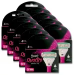 Wilkinson Sword Quattro for Women Sensitive Blades - 3 Pack in Black
