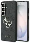 Guess 4G Big Metal Logo telefono dėklas Samsung Galaxy S26+ (S947) juodas
