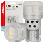 LED bulbs 360 Pure Light Series STANDARD T10 W5W 3x3020 SMD White 12V/24V AMIO-03725