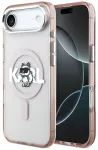 Karl Lagerfeld IML Choupette Sketch Logo MagSafe Case Aizsargapvalks priek&scaron; iPhone Air / rozā