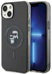Karl Lagerfeld KLHMP15MHGKCNOK Hardcase Karl&Choupette Gli Aizsargapvalks priek&scaron; iPhone 15 Plus / 14 Plus 6.7" / melns
