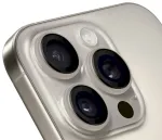 OBAL:ME Lens Protector Lēču objektīva aizsargs priek&scaron; Apple iPhone 15 Pro/15 Pro Max / dabīgs titāns