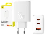 Baseus OS-Cube Pro 2xUSB-C / USB Tīkla Lādētājs 65W