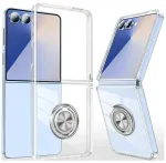 Beline Ring telefono dėklas su stovu Samsung Galaxy Z Flip 8 (F776) skaidrus
