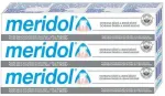 Meridol Gentle White Tripack Toothpaste (3 pcs) - Toothpaste with whitening effect 75ml