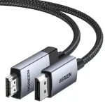 UGREEN 25491 DisplayPort - HDMI kabelis 3m / pelēks