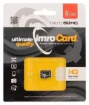Imro Atmiņas Karte microSDHC / 8GB / cl. 10