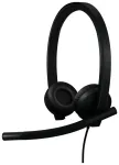 Logitech H570e Stereo MS 981-001430 USB-A laidinės ausinės su mikrofonu juodos