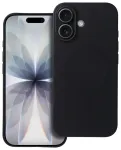 Silicone Mag Cover (big hole) telefono dėklas su MagSafe palaikymu iPhone 17 juodas