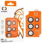 Tel Protect Titanium Lens 99% AR kameros apsauginis stiklas telefonui Samsung Galaxy S26 Ultra (S948) juodas (5 vnt.)