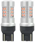 LED CANBUS 3030 24SMD T20 7443 WR21/5W Red 12V/24V