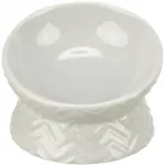 Pet bowl, ceramic - Trixie Bowl, elevated, ceramic, 0.15 l/&oslash; 13 cm