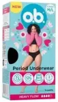 O.b. Period Underwear M/L 1.0vnt. menstruacinės kelnaitės