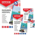 **Laminē&scaron;anas plēves Office Products A5, 80mikr., 100 loksnes, glancētas