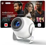 Riff TP360 viedais Android 14 projektors ar 8K atbalstu un 360&deg; kustību