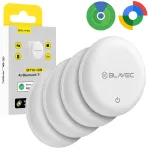 Blavec Tracker GPS Tag BTG-03 - Bluetooth Dual Apple & Android (BTBTG03-W4) white - 4 pieces