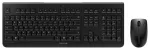 CHERRY DW 3000 JD-0710EU-2 belaidės klaviatūros ir pelės rinkinys juodas