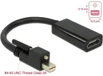 Adapteris AV Delock DisplayPort Mini - HDMI Black (62640)