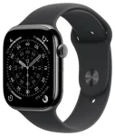 I&scaron;manusis laikrodis Apple Watch S11 Titan Schiefer Cellular 42mm (Sportinis dirželis black) S/M