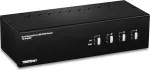 TRENDnet KVM Switch 4-port Dual Monitor DisplayPort