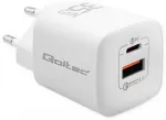 Qoltec GaN ULTRA kelioninis įkroviklis | 35W | GaN | USB-C