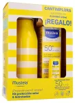 Vaiki&scaron;kas apsauginis pienelis nuo saulės Mustela SPF 50+ 100 ml rinkinys, 3 vnt.