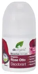 Dr Organic Rose Otto Deodorant Roll On 50ml