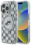 Karl Lagerfeld Hard IML Monogram Karl&Choupette Head MagSafe Case Aizsargapvalks priek&scaron; Apple iPhone 16 Pro