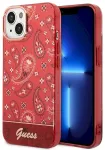 Guess GUHCP14SHGBNHR Hardcase Bandana Paisley Aizsargapvalks priek&scaron; iPhone 14 / 15 / 13 6.1" / sarkans