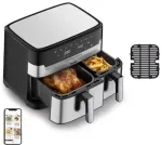 Tefal Dual Easy Fry & Grill EY905D Karstā Gaisa Fritētājs 8.3L 2700W