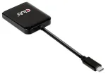 Adapteris AV Club 3D Club3D MST USB-C į DisplayPort, 4K60Hz (M/F)