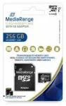 MediaRange SD MicroSD atminties kortelė 256GB UHS-1 Cl.10 su adapteriu
