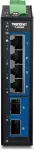 Switch TRENDnet TRENDnet 6 prievadų pramoninis 2.5G DIN bėgelio switch su 10G SFP