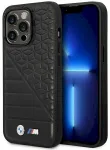 BMW BMHCP14L22PMGK Bi Pattern Aizsargapvalks priek&scaron; iPhone 14 Pro 6.1" / melns