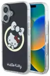 Hello Kitty HKHMP16SHFLBK iPhone 16 6,1" czarny|black hardcase IML Fun bow Magsafe