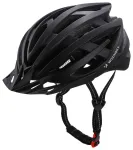 Wozinsky MTB Bike Helmet with Removable Visor and Rear USB Light M - Black