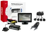 Parking assistant system TFT01 4,3" with HD-502-IR 4 sensors black "GOLD"