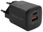 Qoltec GaN ULTRA kelioninis įkroviklis | 35W | GaN | USB-C