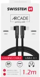 Swissten Pītais L Tipa Universāls Quick Charge 3.1 USB-C uz USB-C Datu un Uzlādes Kabelis 1.2m