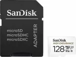 SanDisk High Endurance microSDXC 128GB V30 + Adapter Atmiņas karte