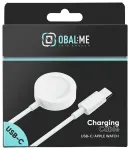 OBAL:ME Uzlādes kabelis USB-C priek&scaron; Apple Watch / balts