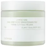 CELIMAX Ji Woo Gae One Step Body Brightening Pad 110 ml 60 pcs Sejas toner pilventiņi