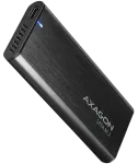 AXAGON EEM2-SBC, M.2 SATA screwless RAW box, black, SuperSpeed USB-C 10 Gbps