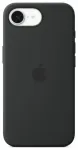 Apple iPhone 16e silikono dėklas Black